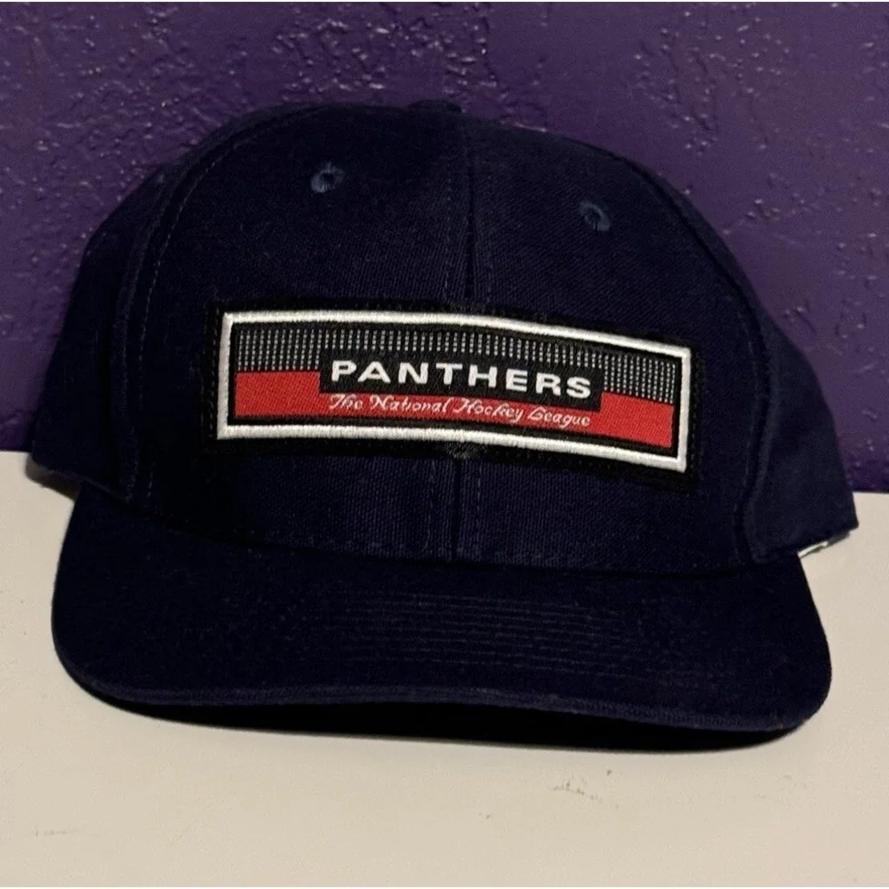 Vintage Sports Specialties Strapback Hat Florida Panthers NHL Hockey Rare NWOT